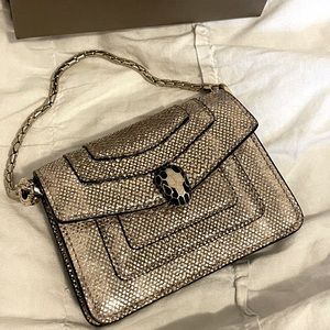 Bulgari serpenti wallet card holder